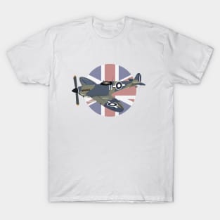 Supermarine Seafire Fighter Aircraft T-Shirt